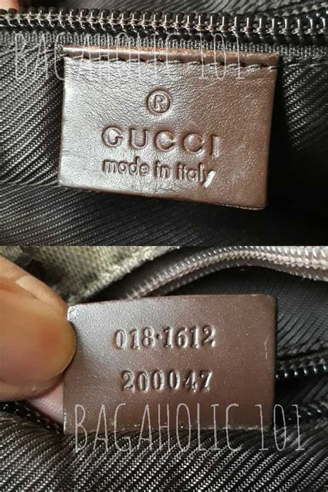 real authentic gucci bag serial number|how to authenticate vintage gucci.